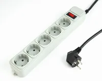 Gembird SPG3-B-6C surge protector 5 AC outlet(s) 1.8 m