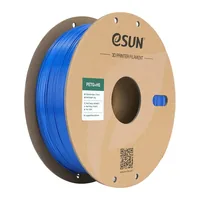 eSun Filament PETG+ HS Blau 1.75 mm 1 kg - Material: PETG (Polyethylene terephthalate glycol) - Detailfarbe: Blau - Gewicht: 1 kg - Durchmesser: 1.75 mm - Materialeigenschaften: Standard