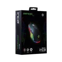 INCA Gaming Maus IMG-GT17 6400 DPI, RGB, 7 Tasten, USB, SW retail