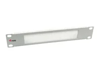 Equip 10 Bürstenblende 1U RAL7035