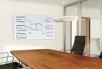 d-c-fix Designfolie Whitboard 60 x 120 cm - Breite: 60 cm - Länge: 1.2 m - Detailfarbe: Weiss - Anwendungszweck Folie: Wand - Fliesen - Möbel - Klebehaftung: Selbstklebend