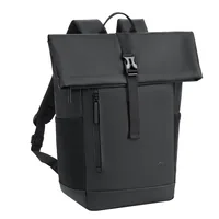 Rivacase 7826 Eden Rucksack 14  ECO schwarz roll-top