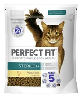 Perfect Fit Trockenfutter Cat Adult Sterile mit Huhn, 1.4 kg - Tierbedürfnis: Gewichtskontrolle - Lebensphase: Adult (1-7 Jahre) - Produkttyp: Alleinfutter - Packungsgrösse: 1.4 kg - Fleischsorte: Huhn - Tierart: Katze