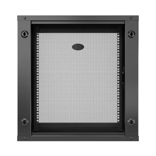 APC Wandschrank AR112SH4 19 / 12HE / Schwarz - Produkttyp: Wandgehäuse - 10/19 Rack: 19 - Höheneinheiten: 12HE - Schallgedämpft: Nein - Einbautiefe: 329 mm - Tiefe (Aussenmass): 400 mm