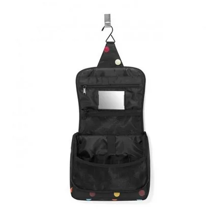 Reisenthel Necessaire Toiletbag Dots - Tiefe: 10 cm - Breite: 23 cm - Wasserfest: Ja - Höhe: 20 cm - Eigenschaften: Aus recyceltem Material - Zertifikate: amfori BSCI