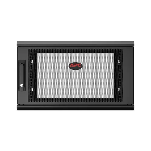 APC NetShelter WX 6U Single Hinged Wall-mount Enclosure 600mm Width 400mm Deep assembled