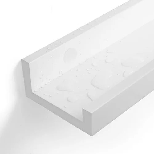 Songmics Wandregal 2-er Set, Weiss - Eigenschaften: Keine Eigenschaft - Zertifikate: Keine Zertifizierung - Breite: 60 cm - Höhe: 5 cm - Tiefe: 10 cm - Detailfarbe: Weiss