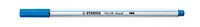 STABILO Pen 68 brush felt pen Blue 1 pc(s)