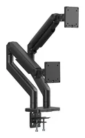 DIGITUS TIS 45"" 2TFT 2Gelenke Feder schwarz Max.2x20KG
