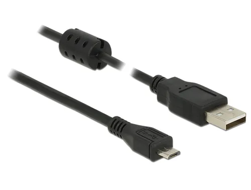 DeLOCK 84900 USB cable USB 2.0 0.5 m USB A Micro-USB B 0.48 Gbit/s Black
