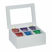 Relaxdays 10047507 tea box