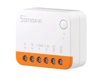 SONOFF WLAN-Lichtaktor MINIR4, 2400 W, 1-fach - Detailfarbe: Weiss - Produkttyp: Schaltaktoren - Protokoll: WLAN - Systemkommunikation: Wireless - System-Kompatibilität: Google Assistant - Amazon Alexa