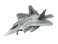 Revell Bausatz Lockheed Martin F-22A Raptor 1:72 - Level: 4 - Ausführung: Militärisch - Set: Nein - Massstab: 1:72 - Altersempfehlung ab: 12 Jahren