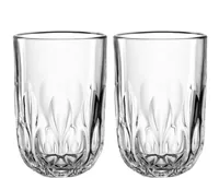 Leonardo Cappuccino Becher Gocce 3 380 ml, 2 Stück, Transparent - Material: Kalk-Natron-Glas - Tassen Typ: Cappuccino Becher - Ausstattung: Keine weitere Ausstattung - Detailfarbe: Transparent - Verpackungseinheit: 1 Stück - Volumen: 380 ml