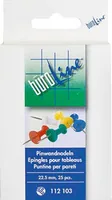 Buroline 112103 pin/tack Multicolour 25 pc(s)