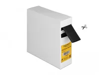 Delock Schrumpfschlauch Box mit Innenkleber, 5 m x 25.4 mm - Detailfarbe: Schwarz - Länge: 5 m - Durchmesser: 25.4 mm - Material: Polyolefin