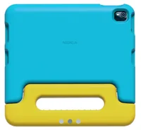 Nokia T10 Kids 20.3 cm (8") Cover Cyan, Yellow