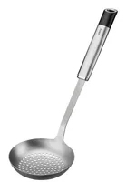 GEFU Schaumlöffel Primeline 32.8 cm, Schwarz/Silber - Produkttyp: Schaumlöffel  - Detailfarbe: Silber - Schwarz - Länge: 32.8 cm - Material Küchenhelfer: Edelstahl - Kunststoff