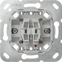 GIRA 310500 electrical switch Rocker switch 2P Chrome, Grey