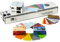 Zebra Technologies 0.76 mm 500 Stück, Blau - Zubehörtyp: PVC Karten