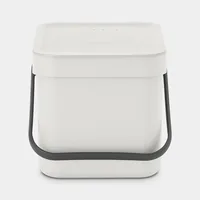 Brabantia Sort & Go Abfallbehäl. Light Grey 6 L