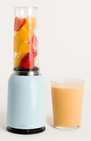 Create Standmixer Moi Hellblau - Motorleistung: 230 W - Funktionen: Pürieren - Zerkleinern - Hacken - Mixen - Smoothies - Shaken - Fassungsvermögen Saftbehälter: 0.4 l - Detailfarbe: Hellblau