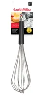 Gault Millau Schwingbesen 30 cm, Schwarz/Silber - Detailfarbe: Schwarz - Silber - Material Küchenhelfer: Edelstahl