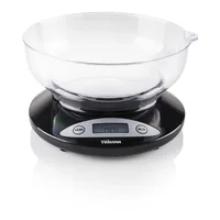 Tristar Küchenwaage KW-2430 Schwarz - Bedienungsart: Tasten - Messschritte: 1 g - Tara-Zuwiegefunktion: Ja - Detailfarbe: Schwarz - Gewicht Max.: 2 kg - Material: Kunststoff