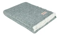 Eskimo Decke Torino 130 x 180 cm, Dunkelgrün - Eigenschaften: Keine Eigenschaft - Zertifikate: Keine Zertifizierung - Breite: 130 cm - Höhe: 180 cm - Detailfarbe: Dunkelgrün - Produkttyp: Decken