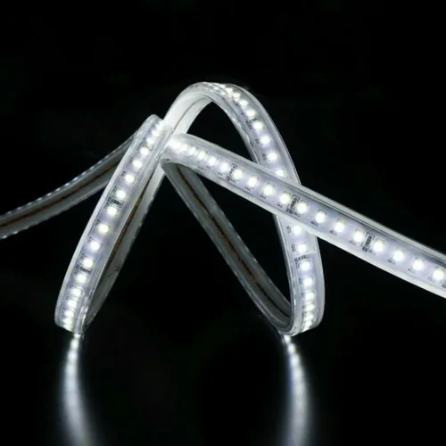 Elbro LED-Stripe 50 m x 15 mm x 7 mm, 230 V DC, 4000 K, IP65 - Lampensockel: LED fest verbaut - Aussenanwendung: Ja - Inklusive Netzteil: Nein - Dimmbar: nicht dimmbar - Set: Nein - Länge: 50 m
