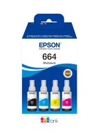 EPSON Multipack Tinte 664 CMYBK T664640 EcoTank L355/L555 4-color
