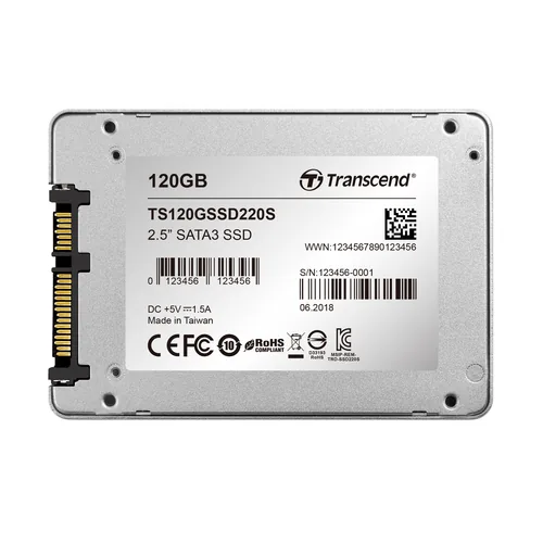 Transcend SATA III 6Gb/s SSD220S 120GB