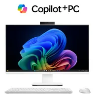 ASUS AIO (PM670KA-WPE025W) - Bildschirmdiagonale in Zoll: 27  - Prozessorfamilie: AMD Ryzen AI 300 - Verbauter Arbeitsspeicher: 16 GB - Speicherkapazität Total: 512 GB - Speichertyp: SSD - Optisches Laufwerk: Kein optisches Laufwerk