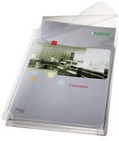 LEITZ Zeigetasche PP Maxi A4 47573003 genarbt, 0,17mm 5 Stück