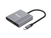 Equip Dock 3-1 USB-C->HDMI,USB-A,100W USB-C 0.25m