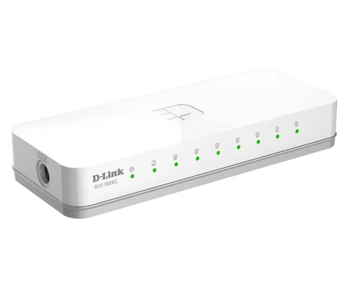 D-Link DES-1008C/E 8-Port Fast Ethernet Unmanaged Desktop Sw.