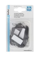 Rieffel 8034 SB/10 SCHWARZ key tag Black 10 pc(s)