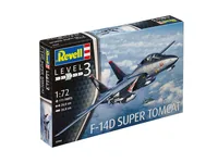 Revell Bausatz Grumman F-14D Super Tomcat 1:72 - Level: 3 - Ausführung: Militärisch - Set: Nein - Massstab: 1:72 - Altersempfehlung ab: 10 Jahren