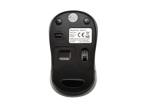 Equip Komfortmaus Wireless USB-A LR rot