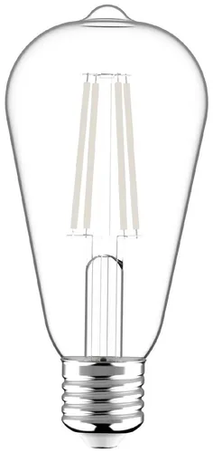 Avide LED Birne White Filament ST64 8.5W E27 WW 2700K