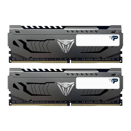 Patriot DIMM 3200 (2x 8 GB) Dual-Kit (grau, PVS416G320C6K, Viper Steel, INTEL XMP)