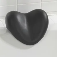 Wenko Nackenkissen Tropic  Schwarz - Breite: 25 cm - Länge: 11 cm - Detailfarbe: Schwarz - Detailmaterial: Polyurethan (PU) - Grundmaterial: Kunststoff