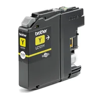 BROTHER Tintenpatrone yellow LC-121Y DCP-J132 300 Seiten