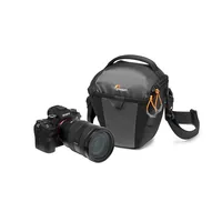 Lowepro Kameratasche Toploader Photo Active TLZ 45 AW Grau - Tragemöglichkeit: Gurtschlaufe - Schulterriemen - Trageriemen - Detailfarbe: Grau - Zusatzfächer: Aussenfach - Innenfach - Bauform Kamera: Systemkamera (spiegellos) - Kamerataschenart: Toploader