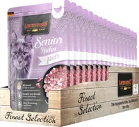 Leonardo Cat Food Nassfutter Senior Huhn Pur, 85 g - Tierbedürfnis: Haut & Fell - Geschmacksrichtung: Geflügel - Zertifikate: Keine Zertifizierung - Fleischsorte: Huhn - Packungsgrösse: 85 g - Futtereigenschaft: Getreidefrei - Ohne Zuckerzusatz