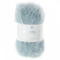 Rico Design Wolle Ricorumi Furry Furry Patina - Packungsgrösse: 1 Stück - Waschbar bei: 30 °C - Länge: 175 m - Detailfarbe: Blau - Material: Polyamid (PA) - Nadelstärke: 3 mm - 4 mm