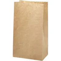 Creativ Company Geschenktüte 15 x 9 x 27 cm 100 Stück - Material: Papier - Verpackungseinheit: 100 Stück - Motiv: Ohne Motiv - Detailfarbe: Braun - Verpackungsart: Geschenktüte