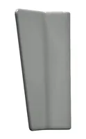 spirella Duschvorhanghaken Wandfixierung, Grau - Breite: 6 cm - Höhe: 9.4 cm - Detailfarbe: Grau - Produkttyp: Duschvorhanghaken - Detailmaterial: Acrylnitril-Butadien-Styrol (ABS) - Grundmaterial: Kunststoff