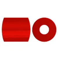 Creativ Company 751190 beads Tube bead Red 1100 pc(s)