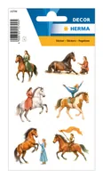 Herma Stickers Motivsticker Pferdeshow 3 Blatt / 18 Sticker - Motiv: Tiere
